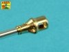 Aber 48L-13 KwK 43/3 L/71 8.8cm barrel (two-piece) for King Tiger tank with Porsche turret 1/48